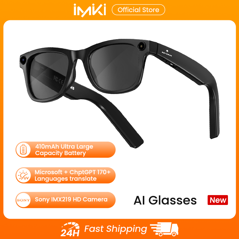 IMIKI Ai Smart Glasses 4K 800W - огляд і ціна Photography Japanese