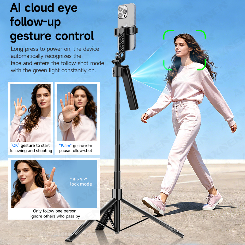 AI Tracking Gimbal Selfie Stic - огляд і ціна Photography Prompt