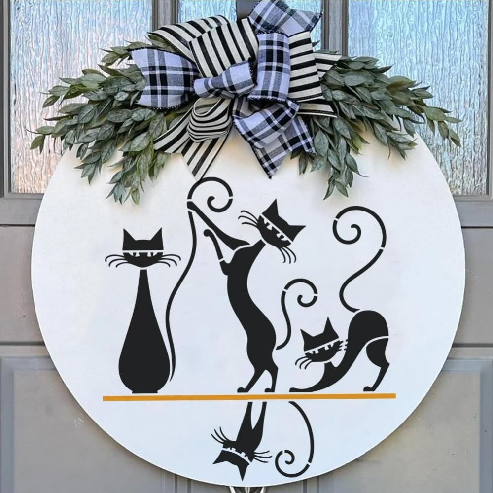 Geometric Cat Pattern Painting - огляд і ціна Photography Geometry