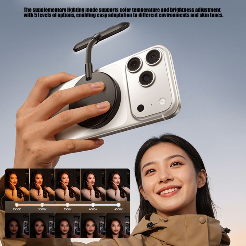 Portable ABS LED Phone Lamp Bo - огляд і ціна Photography Book