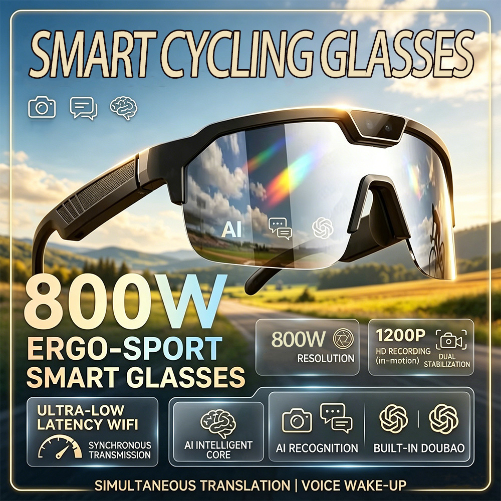 2026 Cycling Glasses with 800W - огляд і ціна Photography Japanese