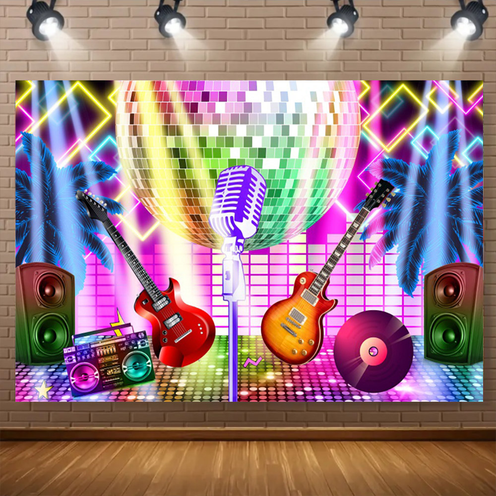 Shiny Gold Disco Panels Theme  - огляд і ціна Photography Club
