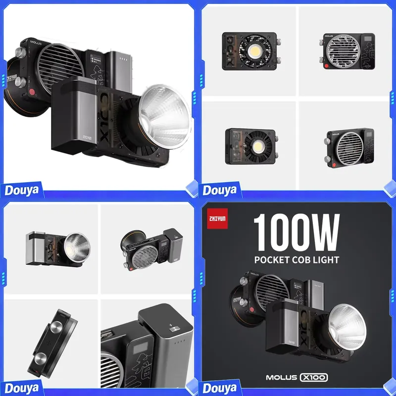 ZHIYUN Molus X100 100W COB LED - огляд і ціна Photography Videos Free
