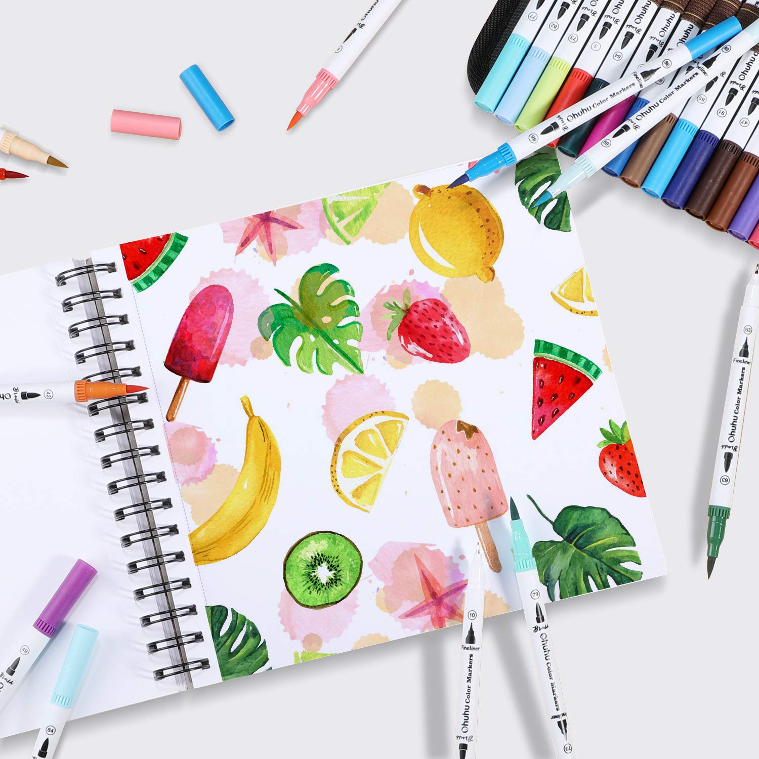 Ohuhu Spiral Bound Marker Pad  - огляд і ціна Photography Book