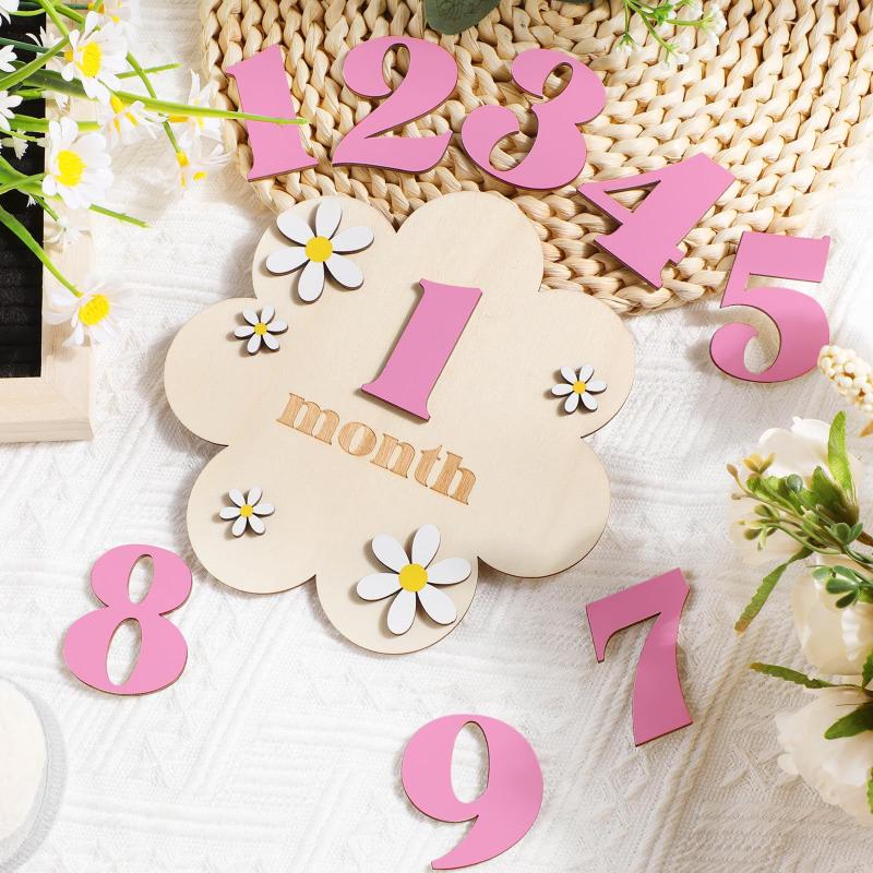 Wooden Baby Monthly Milestone  - огляд і ціна Photography Cheat Sheet