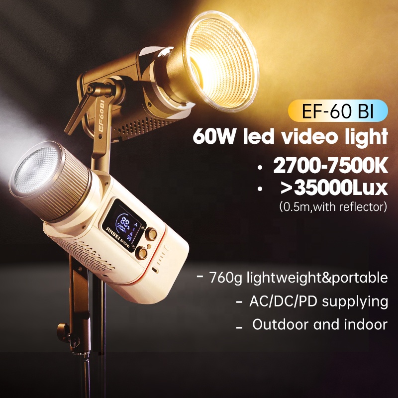 JINBEI EF-60BI 60w Photography - огляд і ціна Photography Videos Free