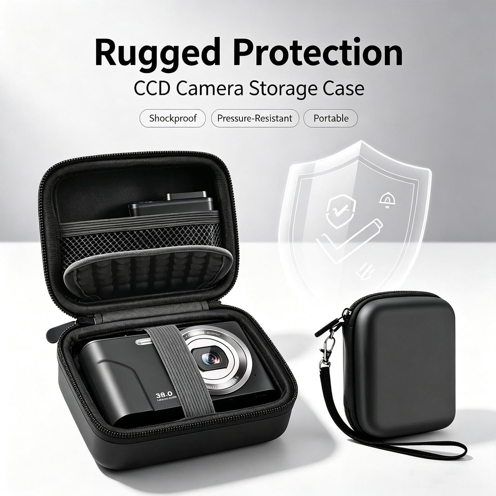 CCD Digital Camera Case for So - огляд і ціна Camera Wrist Strap