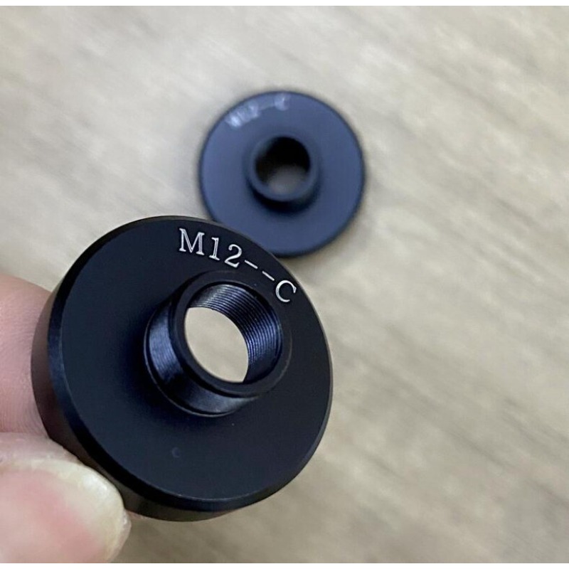 1PCS M12x0.5 CCD Microscope Ca - огляд і ціна Lens Adapter Ring