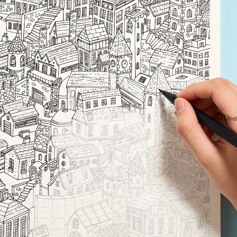 One Adult Stress Relief Sketch - огляд і ціна Photography Book