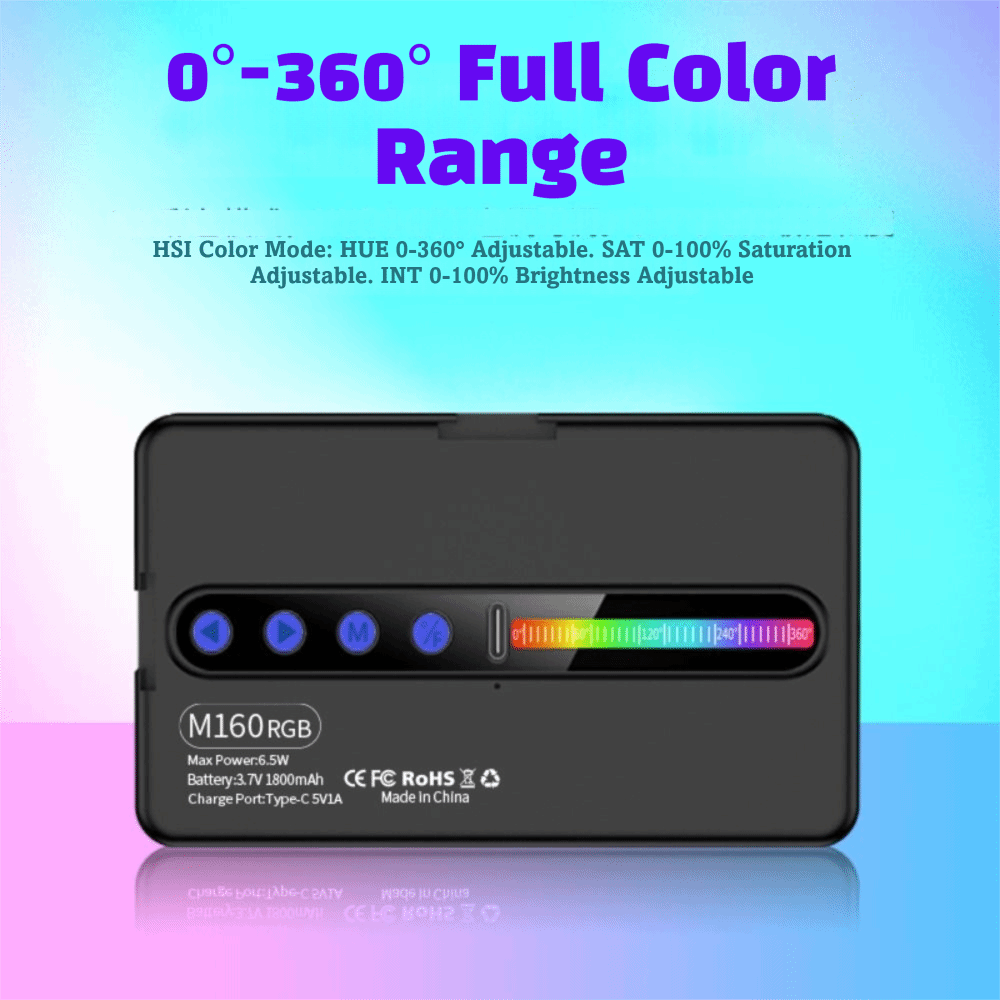 Dimmable RGB LED Video Light F - огляд і ціна Photography Videos Free